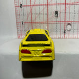 Yellow Sports Car Racer 6143-6 Motor Max Diecast Car