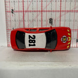 Red Fire Emergency Unit #281 Mercedes Benz C-Class Real Toy Diecast Car