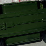 Green Army Humvee Rocket Launcher Military Unbranded Diecast Car