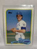 # 266 Luis Aquino  Kansas City Royals 1989 Topps Baseball Cards