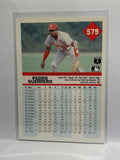# 579 Pedro Guerrero  St Louis Cardinals 1992 Fleer Baseball Cards