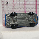 Blue 80's Corvette Hot Wheels Diecast Car