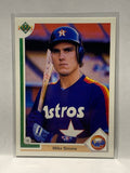 # 664 Mike Simms  Houston Astros 1991 UD Baseball Cards