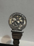Saskatoon Saskatchewan Prairie Lily Burnwood Steel Saskatchewan Souvenir Spoon