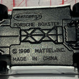 White Porsche Boxster 1998 Matchbox Diecast Car