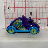Purple Tricera Truck Dino Rider FYB32 Hot Wheels Diecast Car
