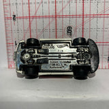 White Audacious Vazing Hot Wheels Diecast Car