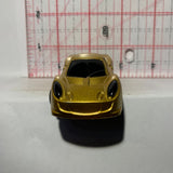 Gold Sports Racer Unbranded Diecast Car