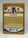 # 293 Tony Muser Manager Kansas City Royals 2002 Topps Baseball card