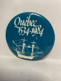 Quebec 1534 1984 Sail Boat  Button Pinback