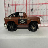 Brown Ford Bronce 1972 4X4 Pirates Matchbox Diecast Car