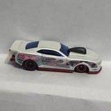White '10 Pro Stock Camaro R6450 2010 Hot Wheels Diecast Car