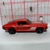 Red '67 Ford Mustang Then and Now R7520 Hot Wheels Diecast Car