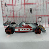 Silver Turbo Bruiser #15 Formula 1 Maisto Diecast Car