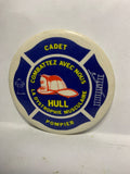 Cadet Pompier Combattez Avec Nous Hull La Dystrophre Musulanee  Button Pinback