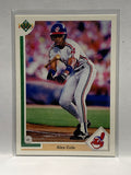 # 654 Alex Cole  Cleveland Indians 1991 UD Baseball Cards