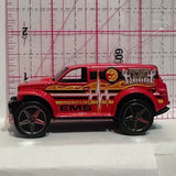 Red Rescue EMS Desert Race 1000 Power Panel 2002 Hot Wheels Diecast Car