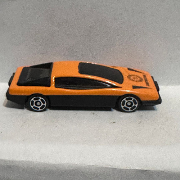 Orange Construction Racer  Unbranded Diecast Car