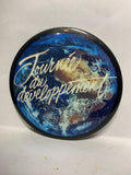 Journee du Developpement Earth  Button Pinback