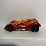 Red Sinistra Hot Wheels Diecast Car