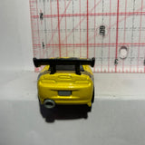 Yellow Toyota Supra Tooned Hot Wheels Diecast Car