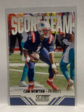# ST24 Cam Newton Score Team New England Patriots 2021 Score Football Cards