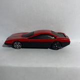 Red Rescue Pontiac Fiero Unbranded Diecast Car