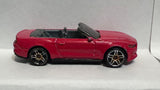 Red 2015 Ford Mustang GT Convertible DTW81 2016 Hot Wheels Diecast Car