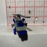 Grey Police Mission Helicopter Matchbox Diecast Car