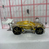 Clear Paradigm Shift X-Raycers Hot Wheels Diecast Car