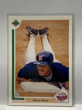 # 188 Shane Mack  Minnesota Twins 1991 UD Baseball card