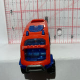 Red Dino Riders Tracking Division Aero Pod Hot Wheels Diecast Car
