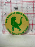 National Museum of Natural Sciences T-Rex  Button Pinback