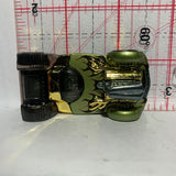 Gold Flattery Blast & Crash Hot Wheels Diecast Car