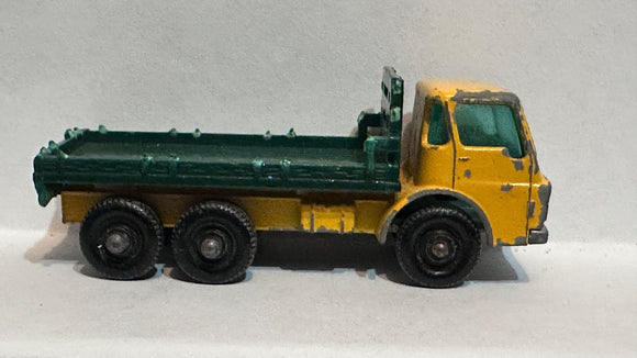 Yellow Dodge Series #4 Stake Truck  Matchbox Diecast Car