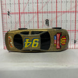 Gold NASCAR 50th #94 Bill Elliot 1998 Mcdonalds Hot Wheels Diecast Car