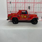 Red 9x Jeep Scrambler HW Stunt Hot Wheels Diecast Car