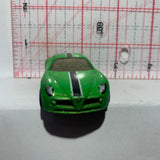 Green Alfa Romeo 8C Competizone Hot Wheels Diecast Car