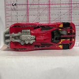 Red Spinebuster  Hot Wheels Diecast Car