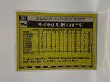 # 84T Greg Olson  Atlanta Braves 1990 Topps Baseball Cards