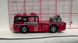 Red City Fire Department Engine MB698 ©2006 Matchbox Diecast Car