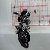 Black Police Motorcycle Unbranded Diecast Car