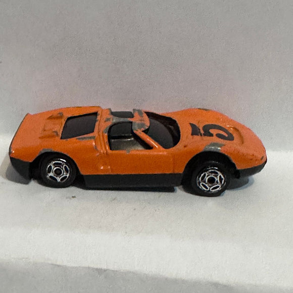 Orange #5 Sports Racer Unbranded Diecast Car