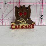Calgary Cowboy Boots Canada Alberta  Lapel Pin