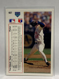 # 487 Paul Abbott  Minnesota Twins 1991 UD Baseball card