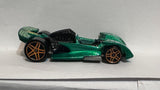 Green Open Road-ster ©2001 Hot Wheels Diecast Car