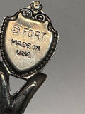 Hong Kong Sail Boat Fort  Asia Souvenir Spoon