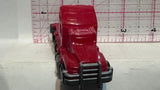Red Semi Transport Truck Unbranded Diecast Car