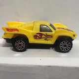 Yellow Baja Truck 2015 Mcdonalds Hot Wheels Diecast Car