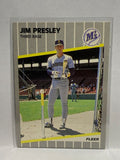 # 555 Jim Presley  Seattle Mariners 1989 Fleer Baseball card